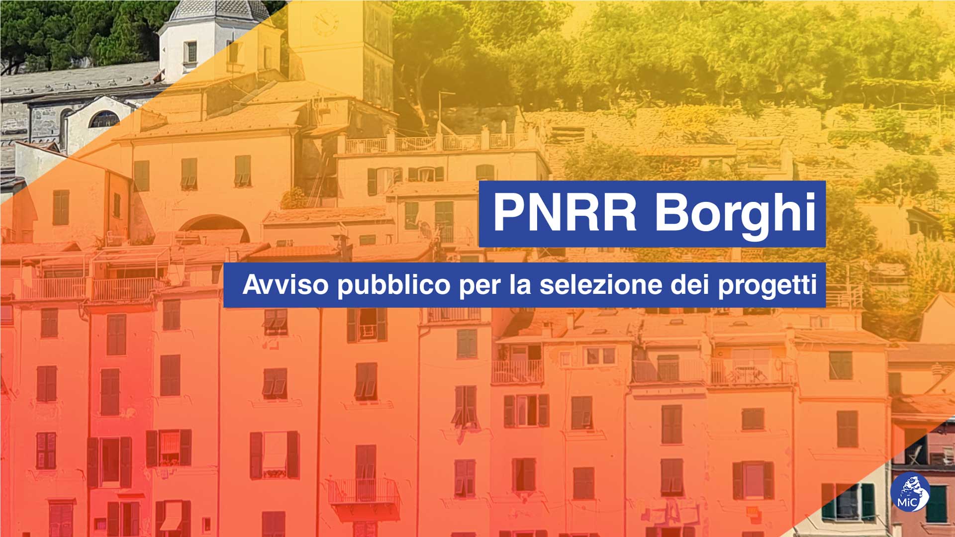 "Attrattività dei Borghi Storici" AVVISO PUBBLICO 