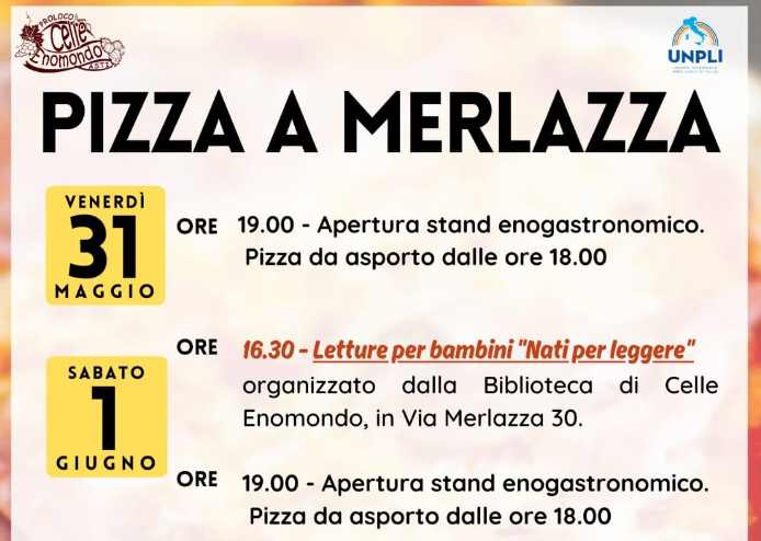 Celle Enomondo | “Pizza a Merlazza”