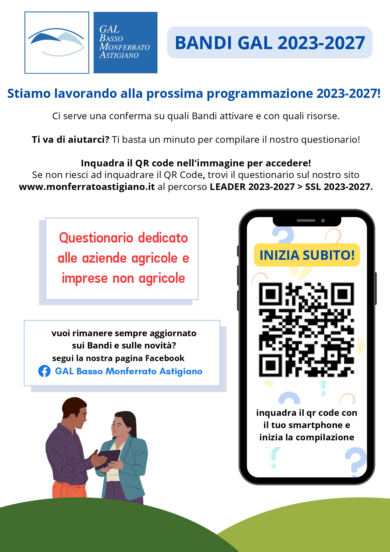 Questionario GAL BMA per aziende agricole e alle imprese non agricole