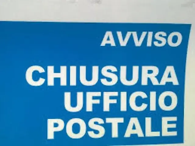Chiusura Ufficio Postale
